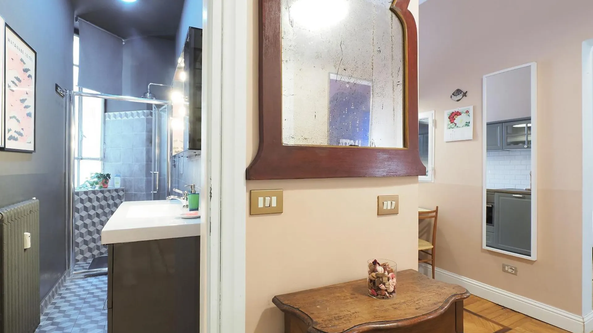 Apartment Ferienwohnung Primopiano - Piazza Napoli Mailand